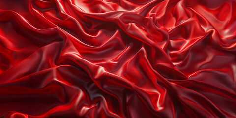 Obraz premium Texture of damask soft silk fabric. Flowing soft cloth textile folds. Luxury background for ads mockup, event posters, web banners