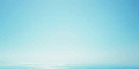 Minimalistic pale blue background for photo, advertising banner, gradient, noise effect.