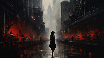 Journey of isolation.