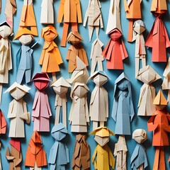 Paper People United: Celebrating Diversity in Friendship