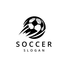 Obraz premium Soccer Logo or Football Club Sign