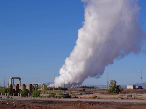 venting pipes in geothremal power plant at comision federal de electricidad in the baja, venting procedure