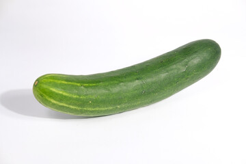 cucumber on white background