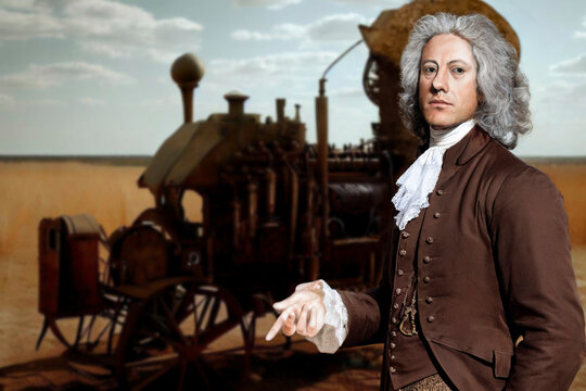 Jethro Tull was a British agronomist and inventor; Pioneer of modern agriculture and inventor, in 1701, of the first mechanical seeder
