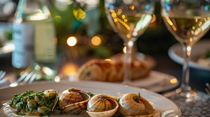 Naklejka premium Host a cooking competition featuring innovative takes on classic Danish recipes.photo realistic, natural lighting, high resolution photography