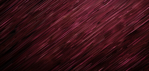 Deep visual impact with rich maroon dashed line graphic texture.