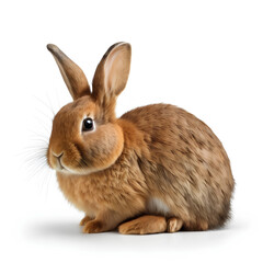Obraz premium rabbit isolated on white background
