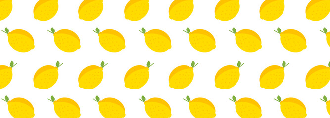 Lemons. Simple Vector Background.