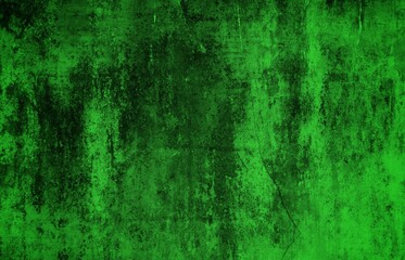 Fototapeta premium Scraped green background, Green Abstract Background, Green cracked wood background, Green textured paper or concrete wall wide banner background