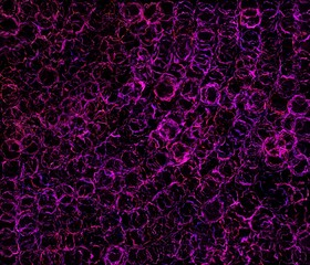 background with bubbles in pink solar pattern 