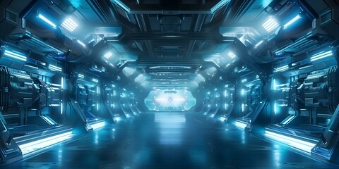 Futuristic military base with enhanced strength and power using Unreal Engine. Concept Unreal Engine Development, Futuristic Military Base, Enhanced Strength, Power, Sci-Fi Environment