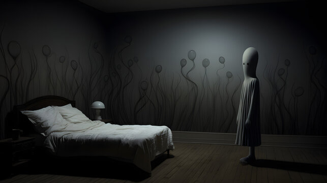 Twilight Terrors: An Illustration of Nightmares