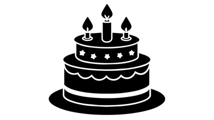 birthday cake and svg file