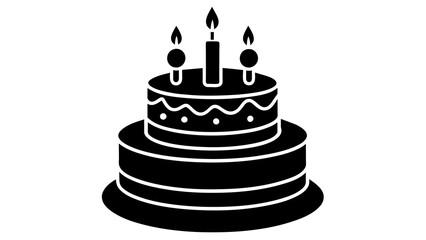 birthday cake and svg file
