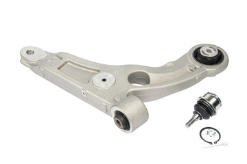 Suspension arm isolated on white background