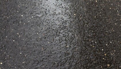 texture of wet asphalt