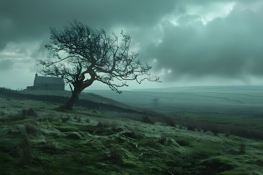 Grim Solitude: A Visual Representation of Emily Bronte's Wuthering Heights