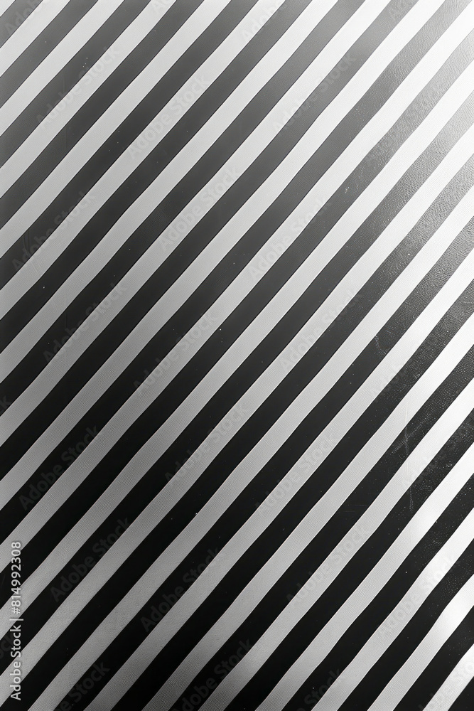 Fototapete black and white striped pattern that gradually shifts from tight to wide spacing, mirroring dynamic 