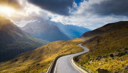 road in the mountains