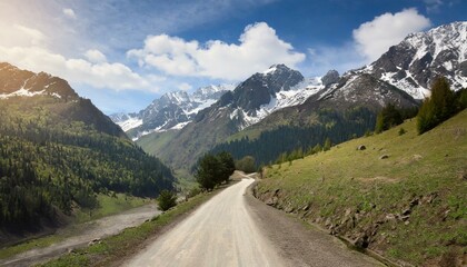road in the mountains