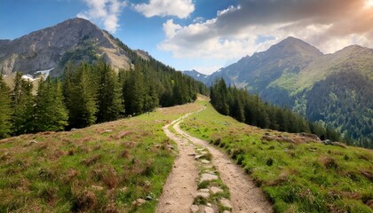 Obraz premium path in the mountains