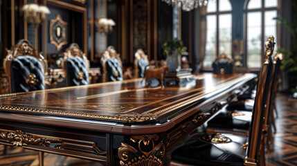 Rows of elegantly crafted dining tables, each one telling a story of craftsmanship and style.