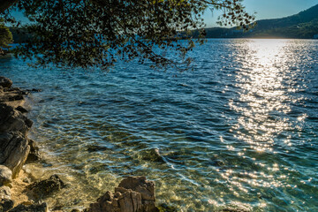 Strand in der Abendsonne