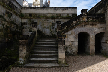 Renaissance castle of  Ussé, France.