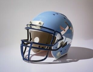 Naklejka premium Football Helmet