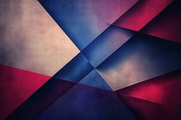 Czech Republic flag painted on canvas,  Abstract grunge background
