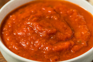 Red Raw Organic Pizza Tomato Sauce
