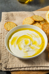 Organic Whipped Ricotta Dip Appetizer
