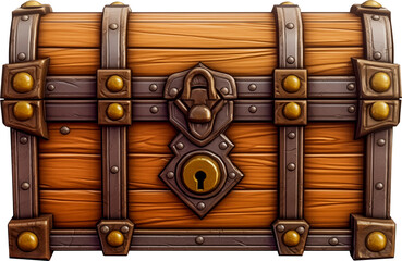 Fototapeta premium wood chest