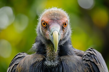 Digital image of vulture close-up portrait , high quality, high resolution