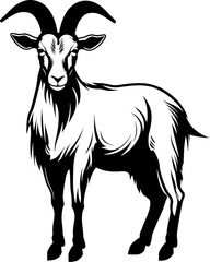 goat silhouette