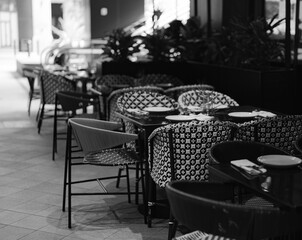 interior of a restaurant coral gables miami 