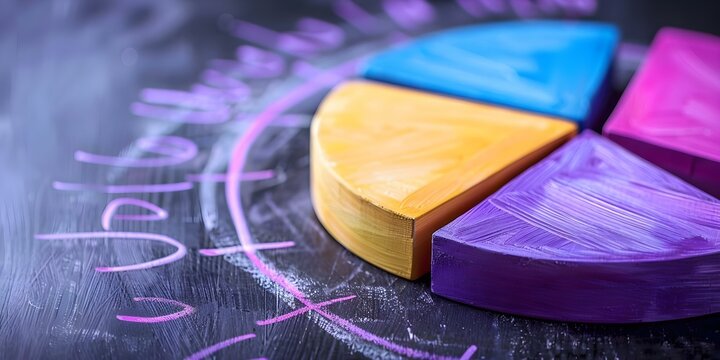 Expert online course explaining business strategy using pie chart in interface. Concept Pie Chart Analysis, Business Strategy, Online Courses, User Interface, Expert Guidance