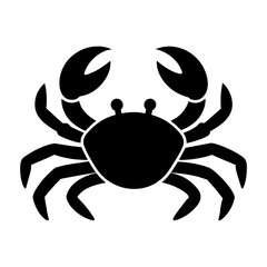 crab isolated on white