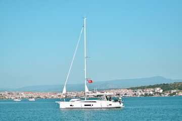 Canakkale city landscapes architectural buildings