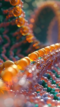 Visualization of a Lipid Raft Showcasing Cholesterol and Sphingolipid Enrichment in Membrane