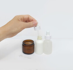 skin serum, moisturizing and whitening serum, fruit acids