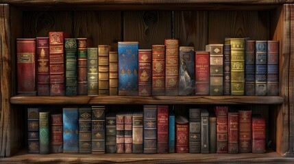 A bookshelf filled with books on personal development, motivation, and success, showcasing resolutions for learning and self-improvement in 2025. 2025 new year resolutions