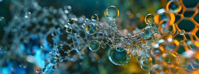 Visualization of a Micelle Structure Showing Lipid Molecule Arrangement in Aqueous Solutions