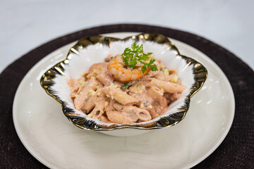 creamy shrimp pasta