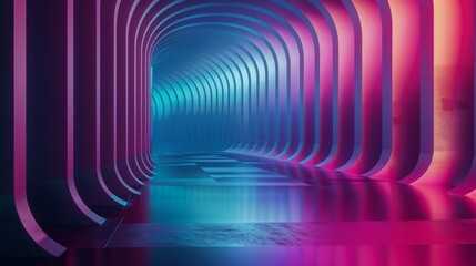 Abstract Futuristic Background hyper realistic 