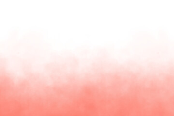 Realistic red smoke on transparent background. PNG file. Template for your design
