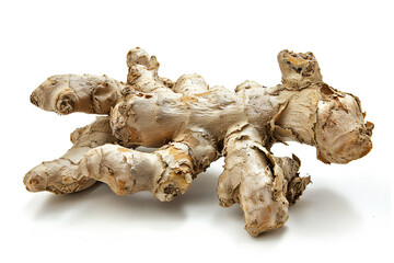 Fototapeta premium a close up of a ginger root on a white surface