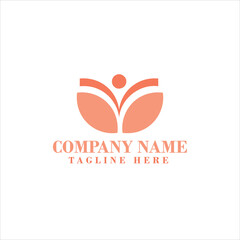 Creative clothes hanger for logo vector editable
