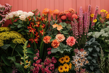 Mother's Day Spring Flower Banner