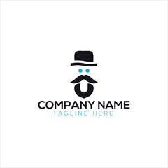 Boutique logo design simple concept Premium Vector
